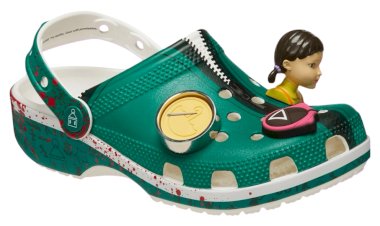 Dive into the Squid Game x Crocs Classic Clogs Collaboration