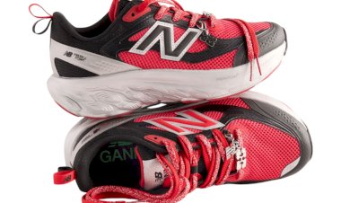 GANNI x New Balance Fresh Foam Trainer in Red: Bold Collaboration for Performance and Style